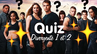 Quiz ♥ Divergente 1 Divergente 2 [upl. by Nerad]