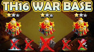 th16 war base link  best th16 base for legend league  best th16 war base with link 2024  COC [upl. by Hurff]