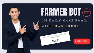 Google Account And Earn Money 💯 From Gmail Farmer Bot [upl. by Tonina161]