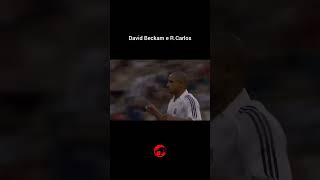 The best corner kick ever David Beckham plus Roberto Carlos [upl. by Aseret]