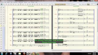 Getaway Fanfare by Earth Wind amp Fire Arranged by Aaron Dunkley For Marching Band Sheet Music [upl. by Melly786]