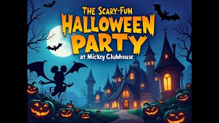 The ScaryFun Halloween Party at Mickeys clubhouse [upl. by Znerol]