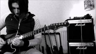 While My Guitar Gently Weeps  TotoThe Beatles  Melodic Rock Guitar Cover [upl. by Chu]