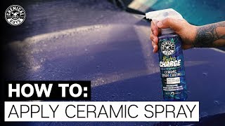 How To Easily Apply NEW HydroCharge Ceramic Spray Coating  Chemical Guys [upl. by Joanna]