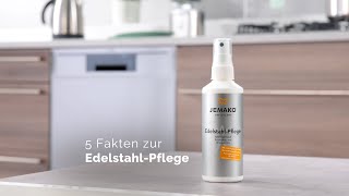 Reinigung amp Pflege in einem Produkt 5 Fakten zur JEMAKO EdelstahlPflege [upl. by Elohcan]