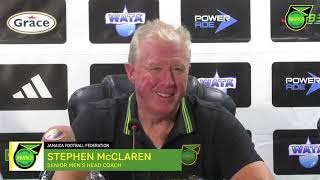 Attack Good And Defense Good But Midfield need Sorting Out  Steve McClaren On Reggae Boyz Midfield [upl. by Haisa499]