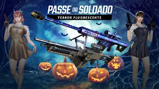 Passe do Soldado Terror Fluorescente Outubro 2023 [upl. by Nangem]