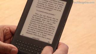 Amazon Kindle 3rd Generation Video Review HD [upl. by Yle]