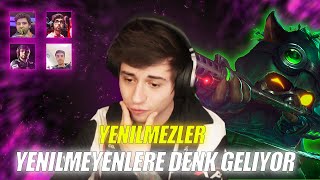 YENİLMEZLER KLANI GERÇEK YENİLMEZLER TAKIMINA KARŞI OYNUYOR [upl. by Laehplar94]