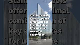 Buildings with stainless steels for a resilient future [upl. by Inad]