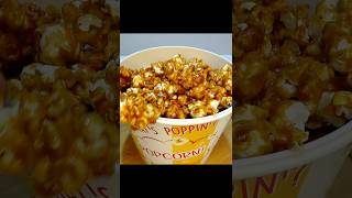 Sweet Caramel Popcorns Recipe shorts [upl. by Eixela]