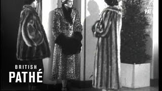 Fur Fashions And Ingrid Bergman 1948 [upl. by Mialliw]