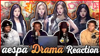 aespa 에스파 Drama MV  Reaction [upl. by Notsgnal]