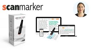 Scanmarker Reader empowers your ability to read learn and understand printed text at home and away [upl. by Yffat]