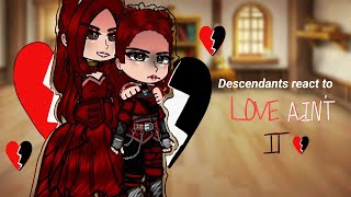 Descendants OG CharactersFtRed and Uma react to Rise of Red quotLove aint itquot [upl. by Heyra]