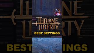 Throne and Liberty Best Settings High FPS throneandliberty shorts [upl. by Uria]