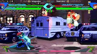 XMen Vs Street Fighter FT5 leogambit WolverineGambit vs TRAP BH2 SabretoothRyu [upl. by Nivag]