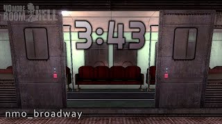 NMRiH  Broadway Speedrun Solo 0343 World Record [upl. by Beitnes]