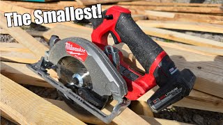 Smallest Circular Saw On The Market Milwaukee M12 FUEL Gen II 5 38quot Circular Saw 252121HO [upl. by Elay]