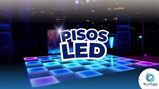 DESTACA TU EVENTO CON LOS PISOS LED  YUNTAS PRODUCCIONES [upl. by Cristi]