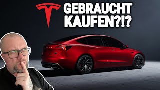 TESLA GEBRAUCHT KAUFEN MEINE MEINUNG 🚘👀 [upl. by Brit]