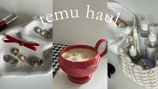 huge temu haul  retro cutlery minimal jewelry and home decor [upl. by Spearman865]