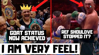 RIGGED For Fury Oleksandr Usyk DESTROYS Tyson Fury Becomes Undisputed Full Fight Reaction [upl. by Aima915]