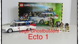 Lego Ghostbusters Ecto 1 21108 Open Box Unboxing Build Toy Review [upl. by Asial478]