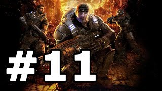 Gears Of War Walkthrough Part 11  No Commentary Playthrough Xbox 360 [upl. by Airdnala]