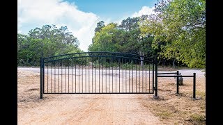 Building a 15 Metal Property Gate [upl. by Oderfigis]