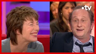 Jane Birkin  quotJe peux venir avec ma bte et mon couteauquot à Benoit Poelvoorde  Vivement Dimanche [upl. by Marelya131]