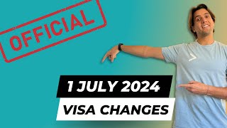 From 1 July 2024 482 VISA  180 Days to find new sponsor  Working Holiday Visa Exemptions  TSMIT [upl. by Eiramrefinnej790]