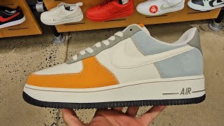 Nike Air Force 1 07 LV8 Light Pumice Pale Ivory 4K POV  Don Alpha Cleat SKU FZ6684001 [upl. by Knepper55]