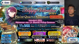 I waited 2 Years to summon  Bazett Valentines 2024  FateGrand Order NA [upl. by Bryanty]