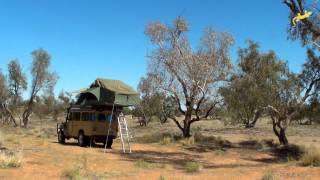 Gordigear  Handy Roof Tent Hints  Filmed in the Strzelecki Desert [upl. by Paehpos146]