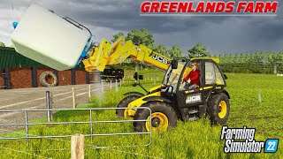 Greenlands Farming amp Contracting  Rain delays and new gear  Farming Simulator 22 3 [upl. by Yoong]