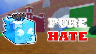 Hating on Ice for 1 minute straight in Blox Fruits [upl. by Elaine]