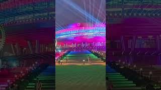 Bharat Mandapam Light Show ✨ New Delhi bharat pragatimaidan [upl. by Sheeree145]