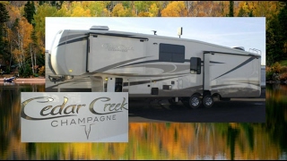 2017 Forest River Cedar Creek Champagne Edition Fifth Wheel • MidStateRVcom [upl. by Yelrehs]