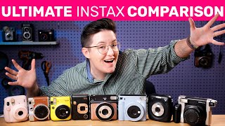 Ultimate Fujifilm Instax Comparison  2020 [upl. by Dorothy]