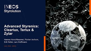 Advanced Styrenics Zylar Clearlux amp Terlux  EMEA webinar [upl. by Wolfgram]