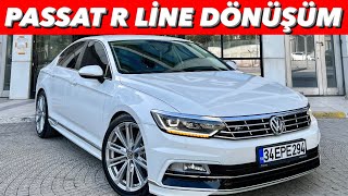 VW PASSAT R LİNE DÖNÜŞÜM [upl. by Arathorn]