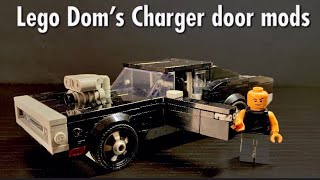 Lego speed champions Doms charger door mod 76912 [upl. by Holbrook]