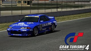 Gran Turismo 4  Nissan CALSONIC SKYLINE GTR Race Car 93  4K 60FPS [upl. by Anner585]