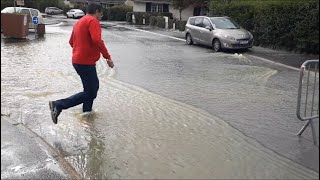 Inondation à Breuillet Port Sud du 10 octobre 2024 [upl. by Arlie674]