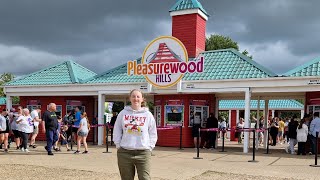 Pleasurewood Hills vlog  Sunday 13th August 2023 themepark rollercoaster wipeout lowestoft [upl. by Ayotan]