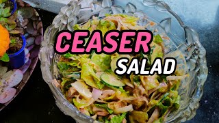 famous Ceaser salad Recipe  quick And Easy Salad Recipe [upl. by Naam]