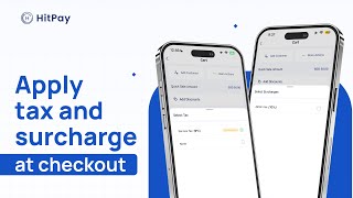 HitPay POS Software  How to Apply Tax amp Surcharge at Checkout [upl. by Lynnell540]