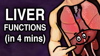 THE LIVER  FUNCTIONS [upl. by Rebliw345]