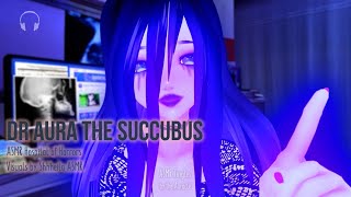 ASMR ★ Dr Aura The Succubus ★ Hospital of Horrors Halloween collab Binaural [upl. by Ingamar]